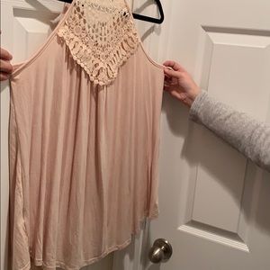 Crochet top tank top size large